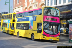 2018-02-23 Bournemouth Square and NEW W&D buses.  (1)001