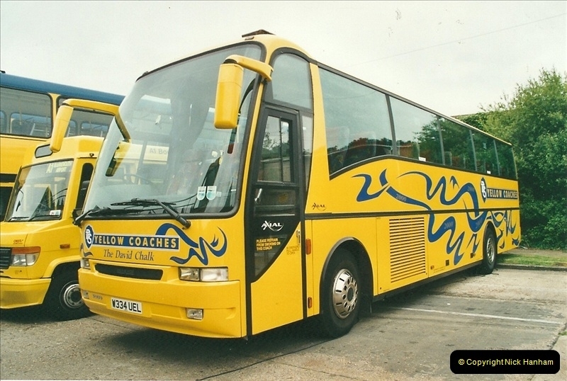 2002-06-30. 100 Years of Yellow Buses Open Day, Mallard Road Depot. Bournemouth, Dorset.    (39)054