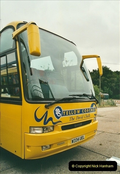 2002-06-30. 100 Years of Yellow Buses Open Day, Mallard Road Depot. Bournemouth, Dorset.    (40)055