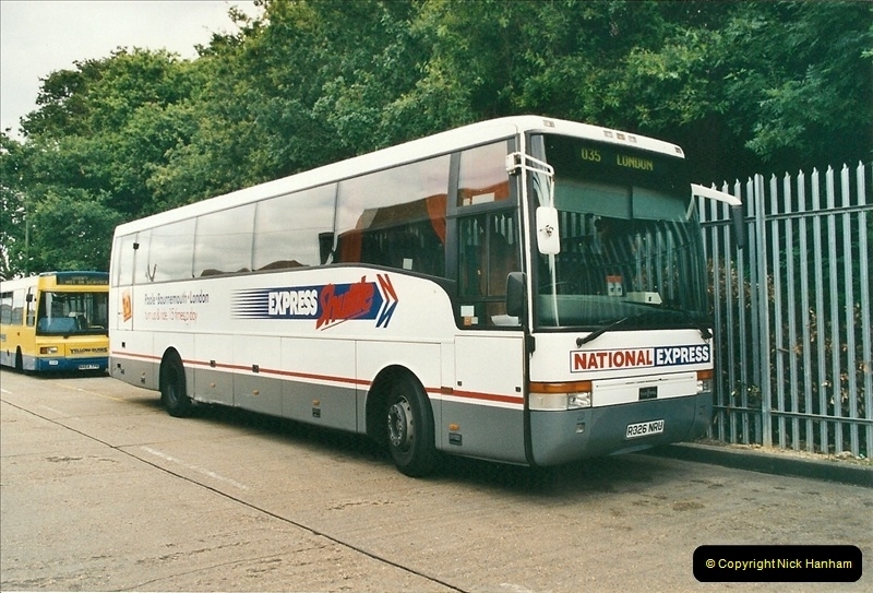 2002-06-30. 100 Years of Yellow Buses Open Day, Mallard Road Depot. Bournemouth, Dorset.    (53)068