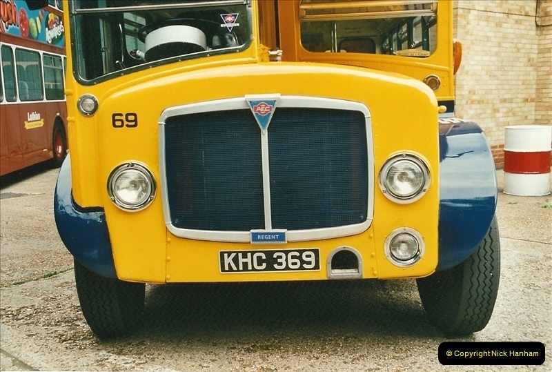 2002-06-30. 100 Years of Yellow Buses Open Day, Mallard Road Depot. Bournemouth, Dorset.    (58)073
