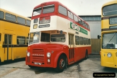 2002-06-30. 100 Years of Yellow Buses Open Day, Mallard Road Depot. Bournemouth, Dorset.    (12)027
