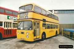 2002-06-30. 100 Years of Yellow Buses Open Day, Mallard Road Depot. Bournemouth, Dorset.    (13)028