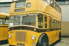2002-06-30. 100 Years of Yellow Buses Open Day, Mallard Road Depot. Bournemouth, Dorset.    (19)034