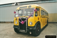 2002-06-30. 100 Years of Yellow Buses Open Day, Mallard Road Depot. Bournemouth, Dorset.    (21)036