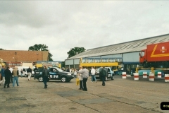 2002-06-30. 100 Years of Yellow Buses Open Day, Mallard Road Depot. Bournemouth, Dorset.    (23)038
