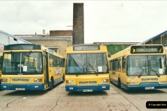 2002-06-30. 100 Years of Yellow Buses Open Day, Mallard Road Depot. Bournemouth, Dorset.    (33)048