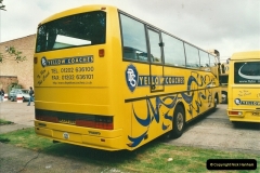 2002-06-30. 100 Years of Yellow Buses Open Day, Mallard Road Depot. Bournemouth, Dorset.    (42)057