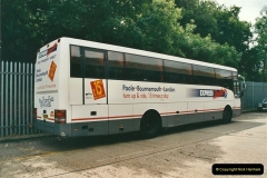 2002-06-30. 100 Years of Yellow Buses Open Day, Mallard Road Depot. Bournemouth, Dorset.    (54)069