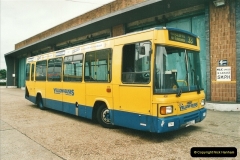 2002-06-30. 100 Years of Yellow Buses Open Day, Mallard Road Depot. Bournemouth, Dorset.    (6)021