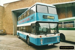 2002-06-30. 100 Years of Yellow Buses Open Day, Mallard Road Depot. Bournemouth, Dorset.    (61)076