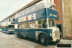 2002-06-30. 100 Years of Yellow Buses Open Day, Mallard Road Depot. Bournemouth, Dorset.    (67)082