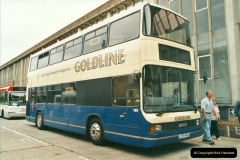 2002-06-30. 100 Years of Yellow Buses Open Day, Mallard Road Depot. Bournemouth, Dorset.    (68)083