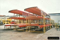 2002-06-30. 100 Years of Yellow Buses Open Day, Mallard Road Depot. Bournemouth, Dorset.    (7)022