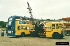 2002-06-30. 100 Years of Yellow Buses Open Day, Mallard Road Depot. Bournemouth, Dorset.    (8)023