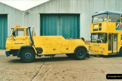 2002-06-30. 100 Years of Yellow Buses Open Day, Mallard Road Depot. Bournemouth, Dorset.    (88)103