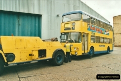 2002-06-30. 100 Years of Yellow Buses Open Day, Mallard Road Depot. Bournemouth, Dorset.    (89)104