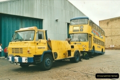 2002-06-30. 100 Years of Yellow Buses Open Day, Mallard Road Depot. Bournemouth, Dorset.    (90)105