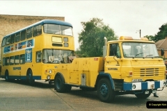 2002-06-30. 100 Years of Yellow Buses Open Day, Mallard Road Depot. Bournemouth, Dorset.    (93)108