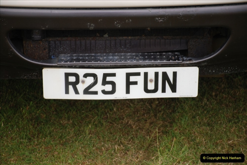 2019-07-13 Yeovilton Air Day. (299) A good registration number for a showman's vehicle.
