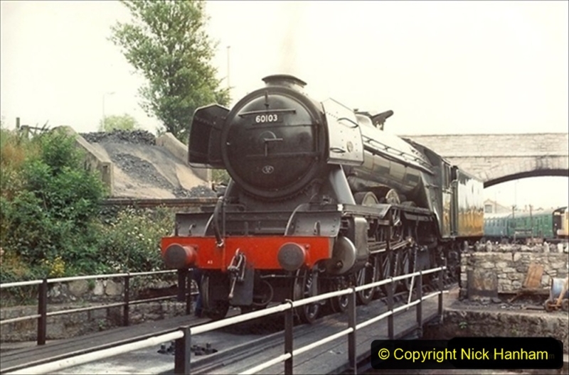 1994-07-16 Flying Scotsman comes to Swanage. (2) 002