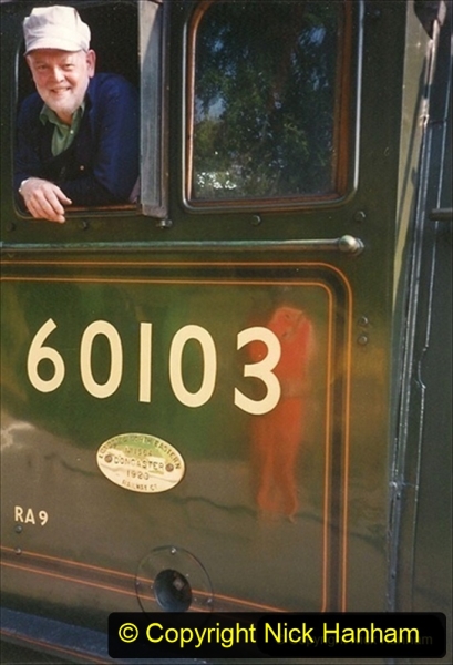 1994-07-18 to 22 Your Host spends a week driving Flying Scotsman.  (13) Your Host. 033