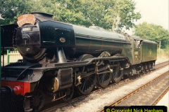 1994-07-18 to 22 Your Host spends a week driving Flying Scotsman.  (2) 022