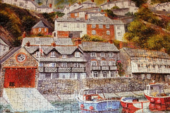 2015-08-04 The two X 1000 piece puzzles of Clovelly completed (11)150