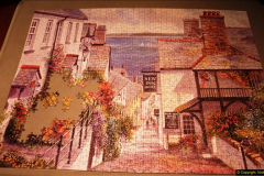 2015-08-04 The two X 1000 piece puzzles of Clovelly completed (1)140