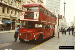 London Buses 1963 to 2007.  (105) 105