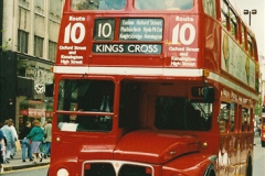 London Buses 1963 to 2007.  (127) 127