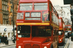 London Buses 1963 to 2007.  (138) 138