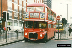 London Buses 1963 to 2007.  (154) 154