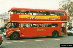 London Buses 1963 to 2007.  (182) 182