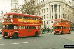 London Buses 1963 to 2007.  (196) 196