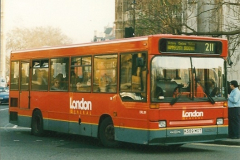 London Buses 1963 to 2007.  (221) 221