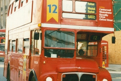 London Buses 1963 to 2007.  (222) 222