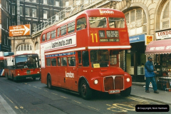 London Buses 1963 to 2007.  (345) 345