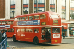 London Buses 1963 to 2007.  (348) 348
