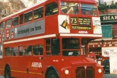 London Buses 1963 to 2007.  (353) 353
