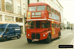 London Buses 1963 to 2007.  (374) 374