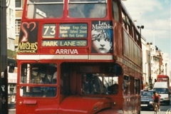 London Buses 1963 to 2007.  (421) 421