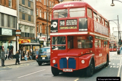 London Buses 1963 to 2007.  (495) 495
