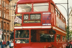 London Buses 1963 to 2007.  (500) 500