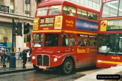 London Buses 1963 to 2007.  (518) 518