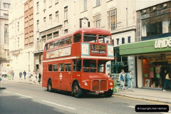 London Buses 1963 to 2007.  (58) 058