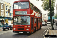 London Buses 1963 to 2007.  (603) 603