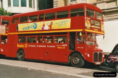 London Buses 1963 to 2007.  (627) 627