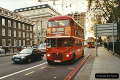 London Buses 1963 to 2007.  (645) 645