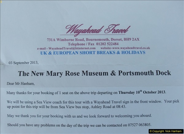 2013-10-10 Portsmouth Dockyard & Mary Rose.  (1)001